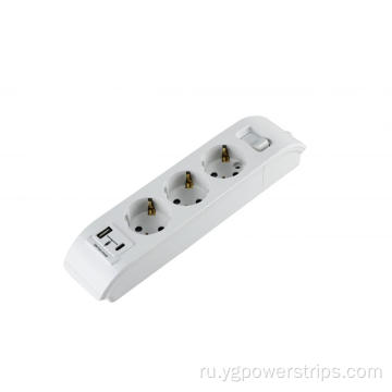 SmartPower Pro YRU-3H (A+C) Немецкая стандартная Power Strip